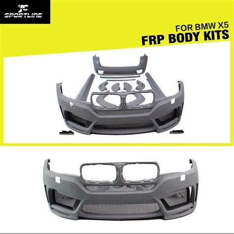 Car Styling FRP Car Body Kits Bumpers Apron for BMW F15 X5 2014 2015 2016-in Bumpers from ...