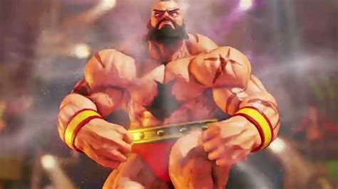 Street Fighter V Zangief Trailer Youtube