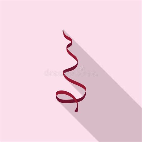 Violet Serpentine Icon Flat Style Stock Illustration Illustration Of