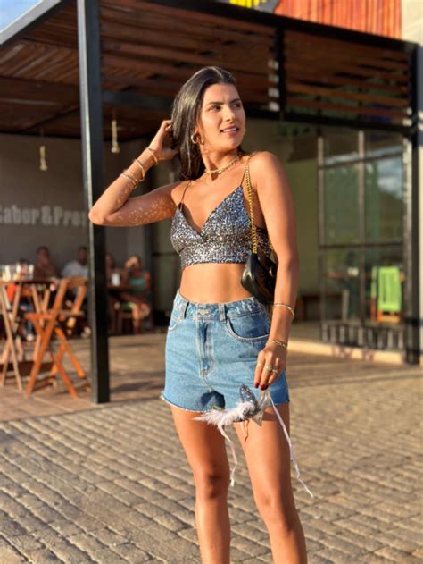 Short Jeans B Sico Ver Nica Comprar Em Diflera