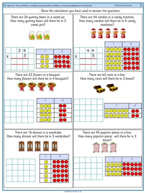 Solve Problems Involving Multiplication And Division 3 Master The