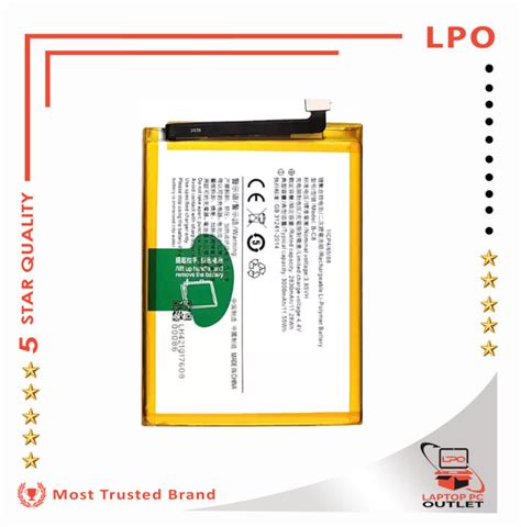 Lpo Brand Mah Li Polymer Replacement Battery For Vivo Y B C