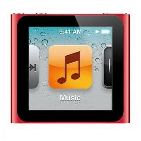 Pre Owned Apple Ipod Nano 6th Gen 16gb Red Mp3 Player Excellent May Be Engraved