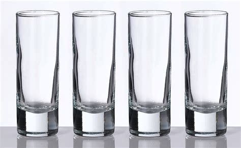 Set Of 4 Tall Shot Glasses Shot Glasses Glasses Mens Wedding Favours