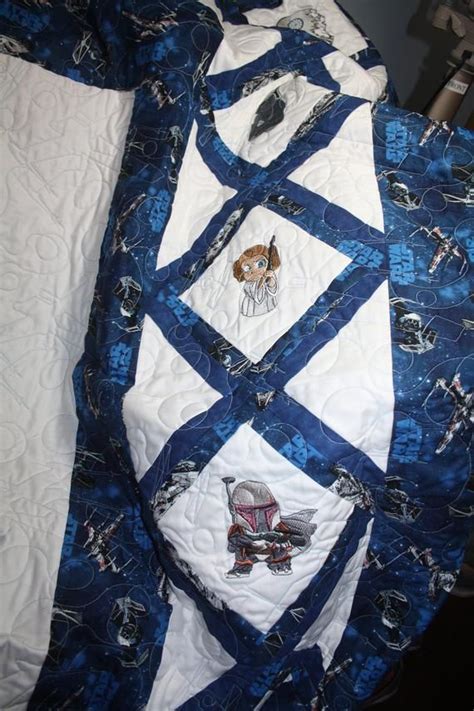 Princes Leia Star Wars Quilt Etsy Princes Leia Star Wars Quilt Leia