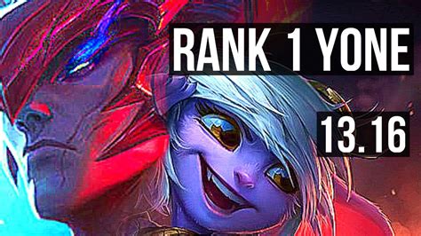 Yone Vs Tristana Mid Rank 1 Yone Rank 7 9 2 12 300 Games