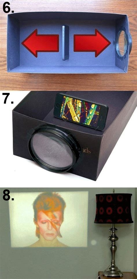 Diy How To Make Homemade Smartphone Projector Click On Image For