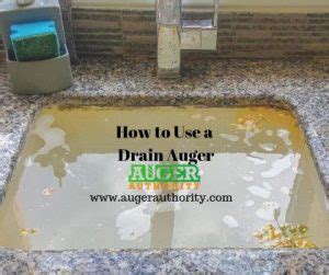 How to Use a Drain Auger in 9 Easy Steps - Unclog Drains Fast