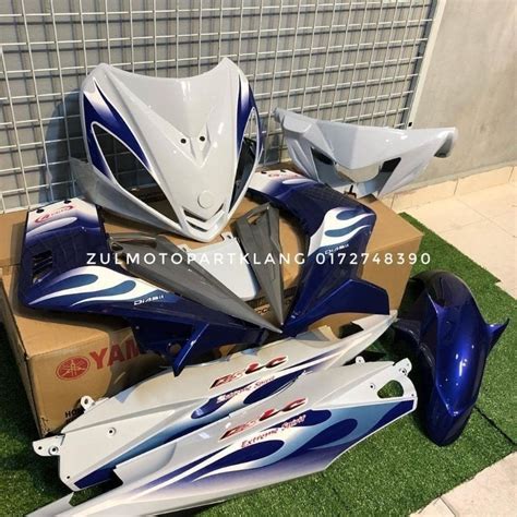 Yamaha Lc V Cover Set Hly Original Hong Leong Yamaha Shopee Malaysia