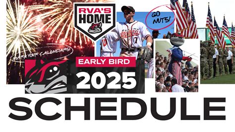 Flying Squirrels Announce 2025 Game Schedule Descubra O Fascinante