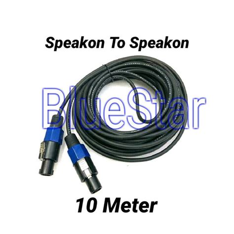 Jual Kabel Speaker Canare Speakon To Speakon Meter Di Lapak Bluestar