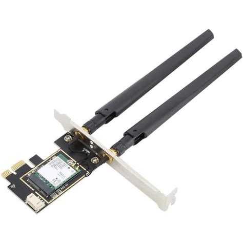 Carte R Seau Sans Fil De Bureau Mbps Pci E Ac Double Bande