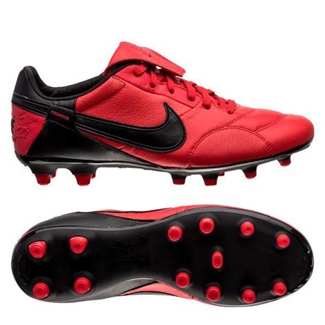 Nike Premier Iii Fg University Red Black Unisportstore