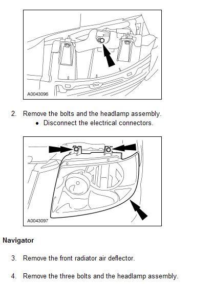 Ford Expedition Headlight Assembly Removal Qanda Guide