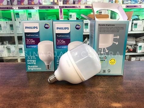 Bola Lampu PHILIPS LED 30 Watt Lampu Tabung Jumbo 30w True Force Core