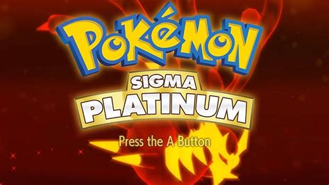 Pokemon Sigma Platinum Youtube