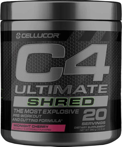 Cellucor C4 Ultimate Shred Pre Workout Powder Overseas Parallel Import