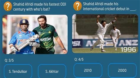 Shahid Afridi Made His Fastest ODI Century With Who S Bat Shahid