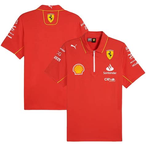 Polo Scuderia Ferrari 2024 Maillots De Foot Et NBA Sur MaxMaillots