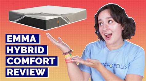 Emma Hybrid Comfort Mattress Review Best Affordable Mattress YouTube