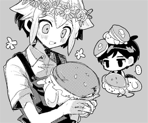 Basil Omori Basil And Pancake Bunny Omori Drawn By Fjsk Danbooru