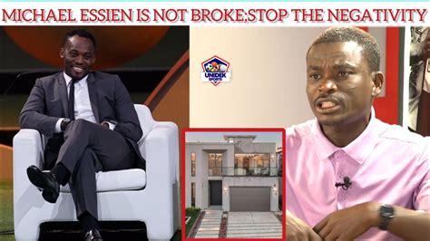 Michael Essien Is Not Broke Dean React To Sammy Kuffour Over Michael