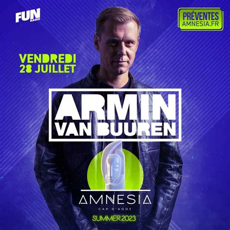 Vous gagnez vos entrée pour l Amnésia avec Fun Radio Nîmes