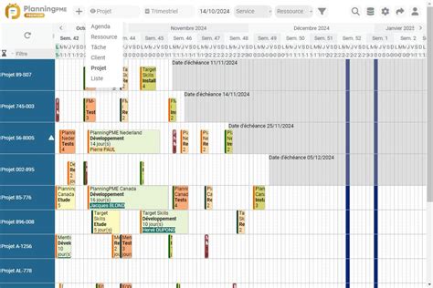 Planification De Projets PlanningPME Web Access