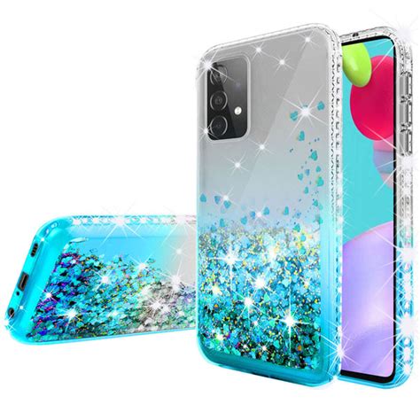 Samsung Galaxy A52 5g Case Liquid Glitter Phone Case Waterfall Floatin