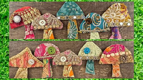 Lets Make Some Fabric Mushrooms Im A Bit Obsessed With These