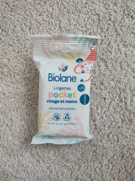 Biolane Lingettes Pocket Visage Et Mains X20 INCI Beauty