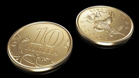 Russian Ruble Coins Collection 3 3D Model $69 - .3ds .fbx .obj .ma .max ...