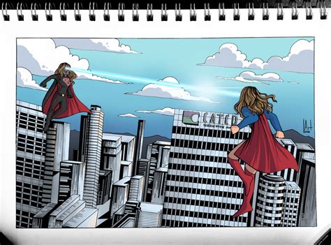 Supergirl Vs Overgirl By Artbox99 On Deviantart