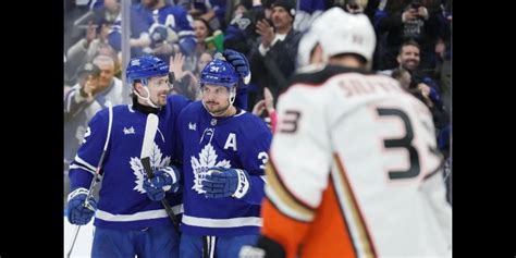 Crushing It Auston Matthews Nets Another Hat Trick Maple Leafs