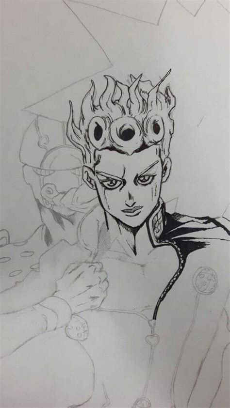 Giorno Giovanna Drawing Tutorial Manga Amino