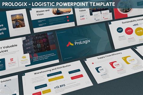 Prologix Logistic Powerpoint Template Incl Business And Warehouse