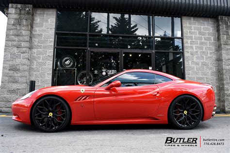 Ferrari California with 22in Vossen HF-2 Wheels exclusively from Butler ...