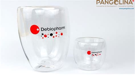 Tasses En Verre Double Paroi Debiopharm Group Pangolina