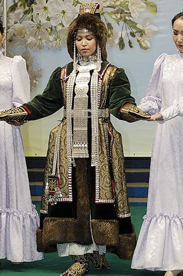 Yakut Princess Ethnic Fashion Retro Fashion Folk Costume Costumes