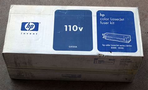 Hewlett Packard C A V Genuine Color Laserjet Fuser Kit New Ebay