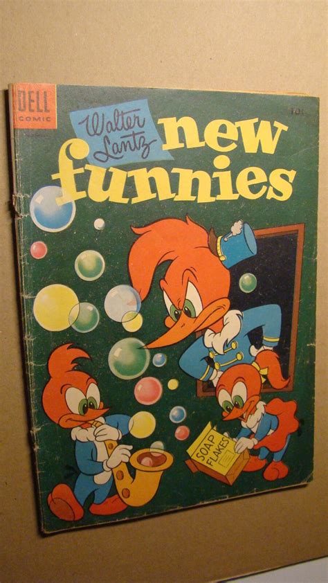 New Funnies 212 Woody Woodpecker Dell Comics 1954 Walter Lantz