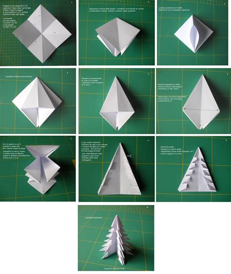 Papiroflexia navidad árbol en origami Mas cosas divertidas