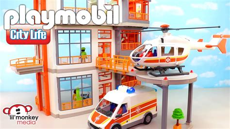 Massive Playmobil City Life Collection Childrens Hospital And 11 Add