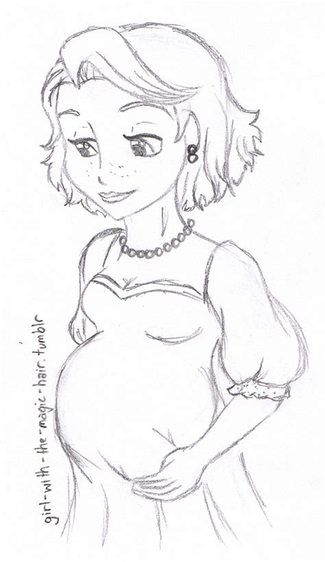 Pregnant Rapunzel by enchanted-raven on DeviantArt