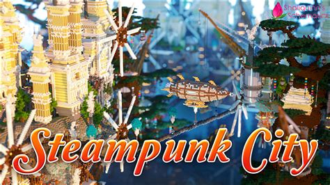 Steampunk City by Shaliquinn's Schematics (Minecraft Marketplace Map ...