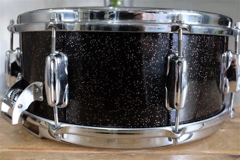 1959 1961 Slingerland Gene Krupa Model Radio King 14x5 5 In Black