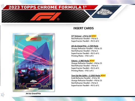 Topps Chrome F Rmula Racing Cards