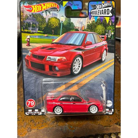hot wheels風火輪 三菱 Lancer Evolution VI EVO 林蔭大道Boulevard 蝦皮購物