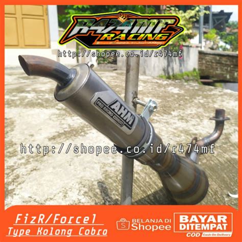 Jual Knalpot Fizr F1zr Fiz R Force1 Kolong Kobra AHM Shopee Indonesia