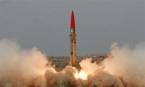 Pakistan Successfully Test Fires Surface To Surface Ballistic Missile